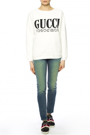 Logo-printed sweatshirt, zdjęcie 2 Logo-printed sweatshirt od Gucci